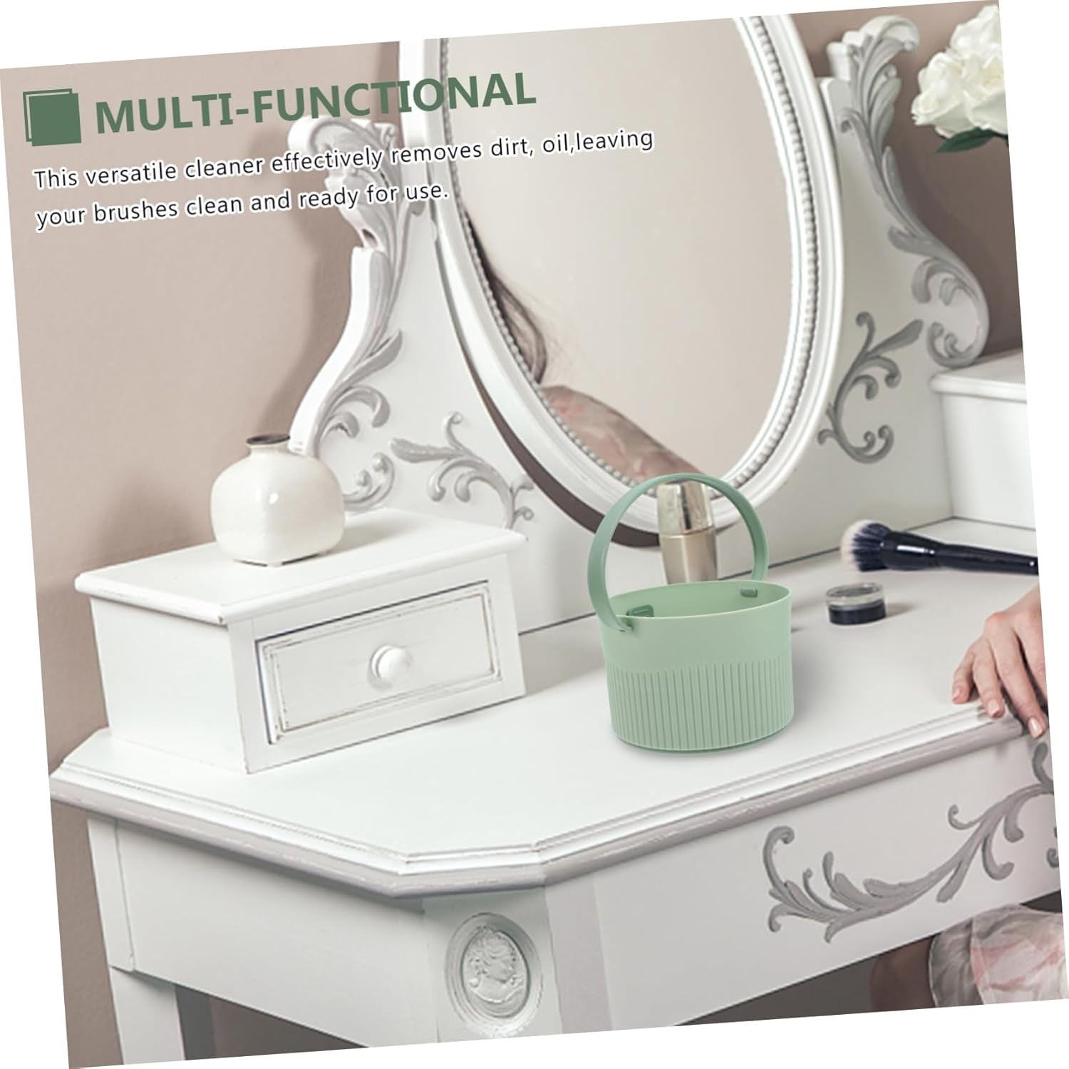 Scrub Artifact Makeup Brush Cleaner Cleaning Bowl Washer Brush Cleaning Tools Makeup Brush Bowls Make Brush Container Make up Brush Cleaner Brush Cleaner Make up Cleaner Bowl