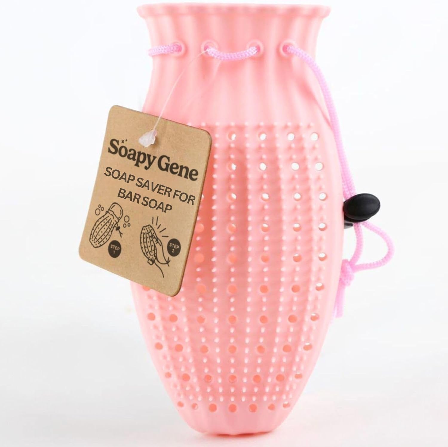 Gentle Exfoliating Bar Soap Loofah Pouch, Soap Saver Bag, Soap Exfoliating Bag, Bar Soap Pouch, Soap Savers for Bar Soap, Mesh Soap Bags for Soap Bars, Soap Bar Bag, Silicone Body Scrubber Pouch